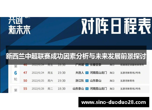 新西兰中超联赛成功因素分析与未来发展前景探讨