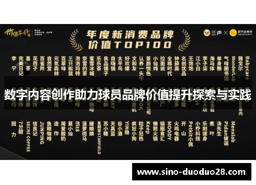 数字内容创作助力球员品牌价值提升探索与实践